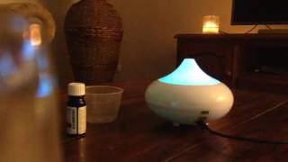 Ultrasonic Aroma Diffuser Instructions [upl. by Burget]