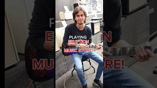 MOM REACTS To Playing Most OVERPLAYED SONGS On GUITAR In MUSIC STORE reaction musicstore eruption [upl. by Reilly241]