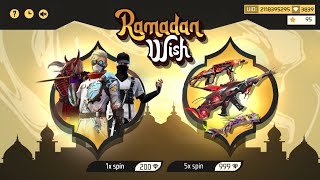 Finally Ramadan Wish Event Free Fire 😮 Free Fire Ramadan Event 2024  Free Fire New Event [upl. by Etan762]