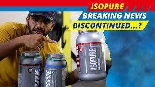 ISOPURE Zero Carbs Discontinued   Breaking News  Lactose Free Whey  ZeroCarb vs LowCarb  PROTM [upl. by Llezniuq]