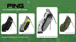 New 2023 Ping Hoofer Hoofer 14 amp Hoofer Lite Bags Full Review [upl. by Eiveneg]