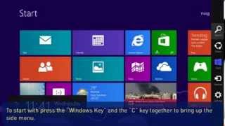 IT Help  Connecting to Eduroam via Windows 8 [upl. by Hardman]