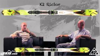 2012 K2 Rictor Ski Review [upl. by Ade]