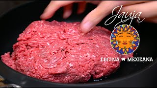 Así Hago Rendir Poca Carne Molida para Toda Una Familia [upl. by Irim]