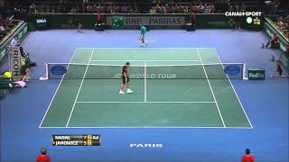 31 10 13 Nadal Janowicz Paris Bercy 1 8 finale highlights Masters 1000 3rd Round [upl. by Feetal]