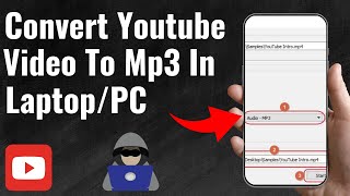 How to Convert YouTube Video to MP3 on LaptopComputerPC  Full Guide 2024 [upl. by Kentiggerma]