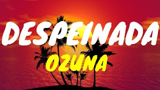 Ozuna  Despeinada LetraLyricsAcústico [upl. by Berne190]