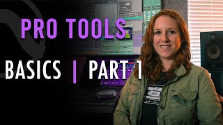 Pro Tools Basics Part 1  Creating a Session amp Toolbar Overview [upl. by Noffets712]