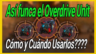 ⚠️Así funciona el Módulo Overdrive Unit  War Robots [upl. by Publea173]