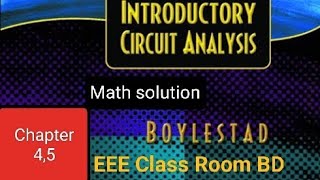 Introductory circuit analysis chapter 45 Robert L Boylestad [upl. by Aivartal]