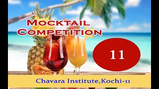 Mocktail Competition 11  Chavara Institute Kochi  Ann merin antony [upl. by Ivon550]