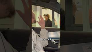 I tried to catfish bro😂 drivethru viralvideo [upl. by Llerad]