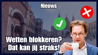 Bindend Referendum Krijgt Steun in de tweede kamer Beslissende stem terug naar het volk [upl. by Rabah]