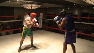 Mark Marroquin LASDOSSCOM vs Eddie Montano LAPD Blue amp White 154lbs [upl. by Anglim]