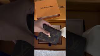 Unboxing my Louis Vuitton Victorine wallet louisvuitton lv victorinewallet [upl. by Matta]