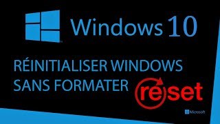 RÉINSTALLER WINDOWS SANS FORMATER [upl. by Tome]