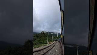 Bangalore to Mangalore train journey westernghats shiradighat vistadome [upl. by Gladi]