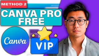 METHOD 2 How To Get Canva Pro For FREE 2024 StepByStep [upl. by Yraek]