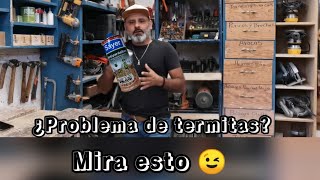 ¿como tratar el problema de TERMITAS en muebles ya barnizado [upl. by Ecnerrat]