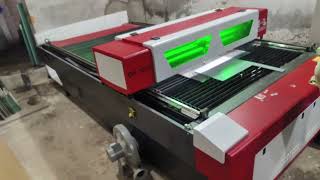 8x4 Co2 Laser Cutting Engraving Machine [upl. by Yekcaj]