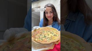 Recette quiche courgettes amp truite fumée recettefacile cuisinefacile recette recettesimple [upl. by Akinoj]