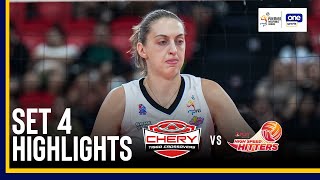 PLDT vs CHERY TIGGO  SET 4 GAME HIGHLIGHTS  2024 PVL REINFORCED CONFERENCE  August 3 2024 [upl. by Baxter]