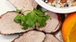 Sazon Pork Tenderloin Recipe [upl. by Eentihw]