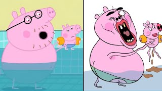 funny peppa pig try not to laugh  peppa pig [upl. by Onilegna]