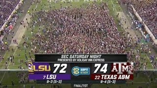 HIGHEST Scoring Game in CFB HISTORY 💯 Texas AampM vs LSU Highlights [upl. by Aihsekyw760]