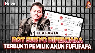 Cek Fakta Roy Suryo Dipenjara Terbukti Pemilik Akun Fufufafa [upl. by Normak]