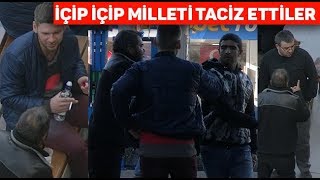 Manavgatta sarhoş tacizi kameralarda [upl. by Clift308]