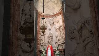 SantAgnese in Agone Navona Roma travel romeitaly rome history art holliday shorts short [upl. by Schug]