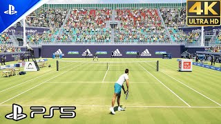 Matchpoint  Tennis Championships  PS5 Gameplay 4K 60FPS [upl. by Leirrad423]