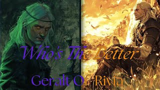 Book Geralt VS Game Geralt [upl. by Oba824]