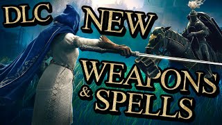 Elden Ring New DLC Weapon Movesets And Spells [upl. by Nuahsyd542]