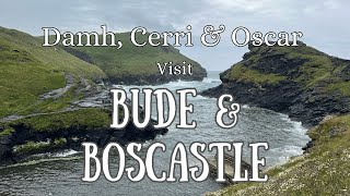 Damh Cerri amp Oscar go to Bude and Boscastle [upl. by Nayt]