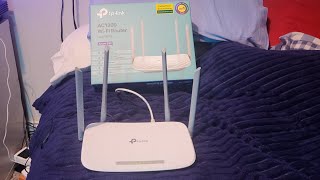 TPlink Archy C50 ac1200 WiFi Router unboxing [upl. by Airan]