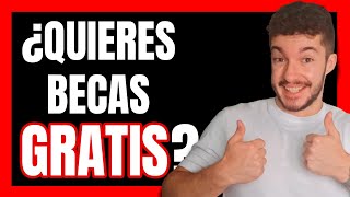 ¿Dónde buscar becas ⇨ 3 WEBS para CONSEGUIR BECAS GRATIS✅ [upl. by Meli]