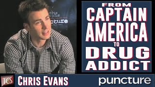 Chris Evans Exclusive Interview for the movies Puncture Captain America The Avengers [upl. by Inalak]