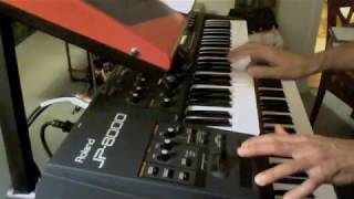 The Roland JP8000  One of Rolands all time best Synths sounds edits 2017 [upl. by Tankoos111]