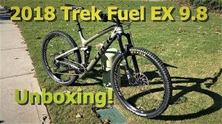 2018 Trek Fuel EX 98 New Bike Day [upl. by Nilad]