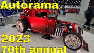 Detroit Autorama 2023 Amazing Cars Trucks amp Motorcycle in HD [upl. by Far259]