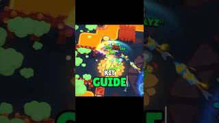 Kit Hiest MAX Teir PRO GUIDE 💀🔥  Brawl Stars brawlstars shorts [upl. by Ernald]