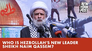 Who is Hezbollah’s new leader Sheikh Naim Qassem [upl. by Aiekam]