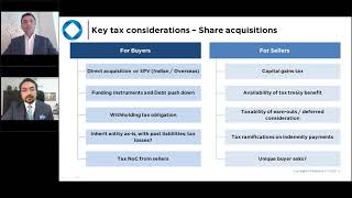 Khaitan amp Co Webinar  How to Structure Business Acquisitions in Indian Private MampA [upl. by Yhtuv]