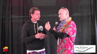 Gavin Rossdale  Bush Interview  FM99 Lunatic Luau 16  WNOR [upl. by Keating]