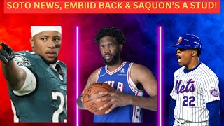 Saquon Is A Dog Embiid is back Soto Goes To The Yanks  Phillies Get Jordan Romano [upl. by Camel]