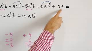 Reducción de términos semejantes  Suma y resta de polinomios  Simplificar expresiones algebraicas [upl. by Enavi]