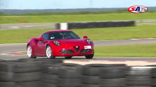 Alfa Romeo 4C  road test by SAT TV Show 15062014 [upl. by Acimad965]