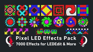 Pixel LED Effects Pack 7000 Effects for LEDEdit amp More [upl. by Diraj440]